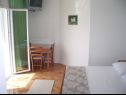 Appartements Josip II - 150 m from beach with free parking: SA4(2+1), SA5(3), A6(4) Baska Voda - Riviera de Makarska  - Studio appartement - SA4(2+1): salle &agrave; manger