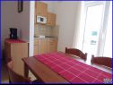 Appartements Baška - with parking and wifi: A1(2+1), A4 (2+1), SA-B2 (2), SA-B5 (2), SA-B8 (2), SA-C3 (2), SA-C6 (2) Baska Voda - Riviera de Makarska  - Appartement - A1(2+1): cuisine salle à manger
