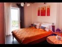 Appartements Ante - seaview A1(5), SA2(3), SA3(2+1) Brela - Riviera de Makarska  - Appartement - A1(5): chambre &agrave; coucher