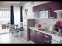 Appartements Ante - seaview A1(5), SA2(3), SA3(2+1) Brela - Riviera de Makarska  - Studio appartement - SA3(2+1): cuisine