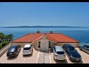 Appartements Draga - 10 m from sea: A1(4+2), A2(2+2) Brela - Riviera de Makarska  - stationnement