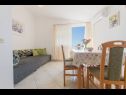Appartements Ruze - 200 m from sea : A1(6+1), A2(8+1) Brela - Riviera de Makarska  - Appartement - A2(8+1): séjour