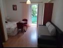 Appartements Mare - 150 m from beach SA1(2), A2(4+1), A3(4+2) Brela - Riviera de Makarska  - Appartement - A3(4+2): chambre &agrave; coucher