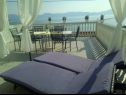 Appartements Jure - terrace with amazing sea view: A1 Leona (6+2), A2 Ivano (6+2) Brist - Riviera de Makarska  - Appartement - A2 Ivano (6+2): terrasse
