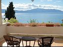 Appartements Sea View - cosy & comfortable: A2 Zaborke(4), A4 Somina(2+2) Brist - Riviera de Makarska  - vue