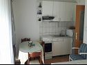 Appartements Kate - 20m from the beach: A1(2+2), A2(2+2) Brist - Riviera de Makarska  - Appartement - A1(2+2): cuisine salle à manger