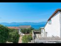 Appartements Jure - terrace with amazing sea view: A1 Leona (6+2), A2 Ivano (6+2) Brist - Riviera de Makarska  - vue