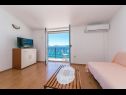 Appartements Gordan - apartments by the sea: A1(3+1), A2(3+1), A3(2) Brist - Riviera de Makarska  - Appartement - A1(3+1): séjour