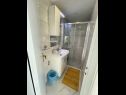 Appartements Sea View - cosy & comfortable: A2 Zaborke(4), A4 Somina(2+2) Brist - Riviera de Makarska  - Appartement - A2 Zaborke(4): salle de bains