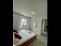 Appartements Sea View - cosy & comfortable: A2 Zaborke(4), A4 Somina(2+2) Brist - Riviera de Makarska  - Appartement - A2 Zaborke(4): chambre &agrave; coucher