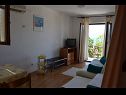 Appartements Jozo - 150 m from pebble beach: A1(2), A2(2), A3(2), A4(4), A5(4) Gradac - Riviera de Makarska  - Appartement - A1(2): séjour