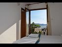 Appartements Jozo - 150 m from pebble beach: A1(2), A2(2), A3(2), A4(4), A5(4) Gradac - Riviera de Makarska  - Appartement - A2(2): chambre &agrave; coucher