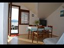 Appartements Jozo - 150 m from pebble beach: A1(2), A2(2), A3(2), A4(4), A5(4) Gradac - Riviera de Makarska  - Appartement - A5(4): séjour