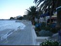 Appartements Graci - 20 m from pebble beach: A1(4) Gradac - Riviera de Makarska  - plage