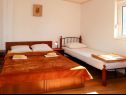 Appartements Biljana - 150m from beach: A1(2+1), A2(2+2), A3(5), A4(2+2) Gradac - Riviera de Makarska  - Appartement - A4(2+2): chambre &agrave; coucher