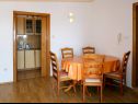Appartements Biljana - 150m from beach: A1(2+1), A2(2+2), A3(5), A4(2+2) Gradac - Riviera de Makarska  - Appartement - A4(2+2): salle &agrave; manger