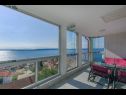 Appartements Mira - economy: A1(2+2), SA2(2), SA3(2) Igrane - Riviera de Makarska  - Appartement - A1(2+2): terrasse