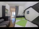 Appartements Mira - economy: A1(2+2), SA2(2), SA3(2) Igrane - Riviera de Makarska  - Studio appartement - SA2(2): intérieur