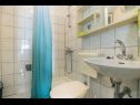 Appartements Mira - economy: A1(2+2), SA2(2), SA3(2) Igrane - Riviera de Makarska  - Studio appartement - SA3(2): salle de bain W-C