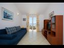 Appartements Ruzica - with sea view: A1 - plavi(3+2), A2 - (2+2), A3 - zuti(3+2) Igrane - Riviera de Makarska  - Appartement - A3 - zuti(3+2): séjour