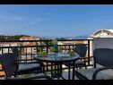 Appartements Josip - panoramic sea view & parking: A1(4+2) Makarska - Riviera de Makarska  - terrasse