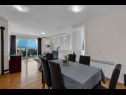 Appartements Josip - panoramic sea view & parking: A1(4+2) Makarska - Riviera de Makarska  - Appartement - A1(4+2): salle &agrave; manger