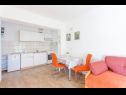 Appartements Tomislava - ground floor apartments: A1(2+1), A2(2+3) Makarska - Riviera de Makarska  - Appartement - A1(2+1): cuisine salle à manger
