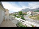 Appartements Mila - 2 bedrooms and free parking: A4(4), A5(5) Makarska - Riviera de Makarska  - Appartement - A4(4): balcon