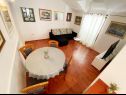 Appartements Mila - 2 bedrooms and free parking: A4(4), A5(5) Makarska - Riviera de Makarska  - Appartement - A4(4): salle &agrave; manger