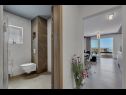 Appartements Ivana - luxurious: A1(2+2) Makarska - Riviera de Makarska  - Appartement - A1(2+2): salle de bain W-C
