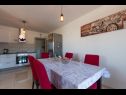 Appartements Vese - quiet area: A1(4+2) Makarska - Riviera de Makarska  - Appartement - A1(4+2): cuisine salle à manger