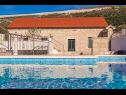 Maisons de vacances Stipe - with pool : H(6+1) Rascane - Riviera de Makarska  - Croatie  - maison