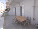Appartements et chambres Happiness - 70m to the beach: A2(4), SA3(2), R4(2), R5(2), R6(2), R7(2) Tucepi - Riviera de Makarska  - Appartement - A2(4): terrasse
