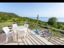 Maisons de vacances Tonci - comfortable & surrounded by nature: H(8+2) Tucepi - Riviera de Makarska  - Croatie  - vue