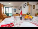 Maisons de vacances Tonci - comfortable & surrounded by nature: H(8+2) Tucepi - Riviera de Makarska  - Croatie  - H(8+2): salle &agrave; manger