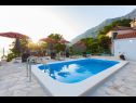 Maisons de vacances Tonci - comfortable & surrounded by nature: H(8+2) Tucepi - Riviera de Makarska  - Croatie  - H(8+2): piscine