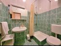 Appartements Ivo - with pool: A1(6+1) Tucepi - Riviera de Makarska  - Appartement - A1(6+1): salle de bain W-C