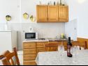 Appartements Mira - 10 m from beach: SA3(2), SA4(2), A5(2+2) Zaostrog - Riviera de Makarska  - Studio appartement - SA4(2): cuisine salle à manger