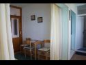Appartements Sonja - by the sea: A1 Veliki (6+1), A2 Mali(2+1) Zivogosce - Riviera de Makarska  - Appartement - A2 Mali(2+1): salle &agrave; manger