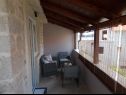 Appartements Vale - central & 20m to the sea: A1(4), A2(4) Betina - Île de Murter  - Appartement - A2(4): terrasse