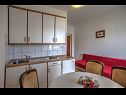 Appartements IK A1(2+1), A2(2), SA3(2), SA4(2), A5(4) Jezera - Île de Murter  - Appartement - A1(2+1): cuisine salle à manger