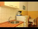 Appartements Slavica - free parking A1 Mali (3), A2 Veliki (4) Jezera - Île de Murter  - Appartement - A1 Mali (3): cuisine salle à manger