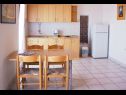 Appartements Marija - 30m from the beach: A1(4+1), A2(4+1), A4(2+1) Murter - Île de Murter  - Appartement - A4(2+1): cuisine salle à manger