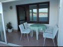 Appartements Marica - 10m from sea: SA2(2), A3(2), SA5(2), SA6(2), SA7(2) Tisno - Île de Murter  - Studio appartement - SA5(2): terrasse