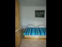 Appartements Zdravko - 150 m from sandy beach: SA1(3), SA2(3), A3(5) Duce - Riviera de Omis  - Appartement - A3(5): chambre &agrave; coucher