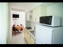 Appartements Petar - free parking A1(3+1), A2(5) Dugi Rat - Riviera de Omis  - Appartement - A2(5): cuisine salle à manger