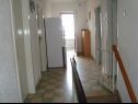 Appartements Stric - 10 m from beach: A1(8+1) Dugi Rat - Riviera de Omis  - Appartement - A1(8+1): couloir