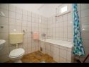 Appartements Saga - with swimming pool A2(2+1), A3(6+1) Lokva Rogoznica - Riviera de Omis  - Appartement - A2(2+1): salle de bain W-C