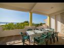 Appartements Saga - with swimming pool A2(2+1), A3(6+1) Lokva Rogoznica - Riviera de Omis  - Appartement - A3(6+1): terrasse