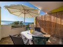 Appartements Saga 2 - with swimming pool A6(4+1), A7 (2+2), A8 (4+1) Lokva Rogoznica - Riviera de Omis  - Appartement - A7 (2+2): terrasse